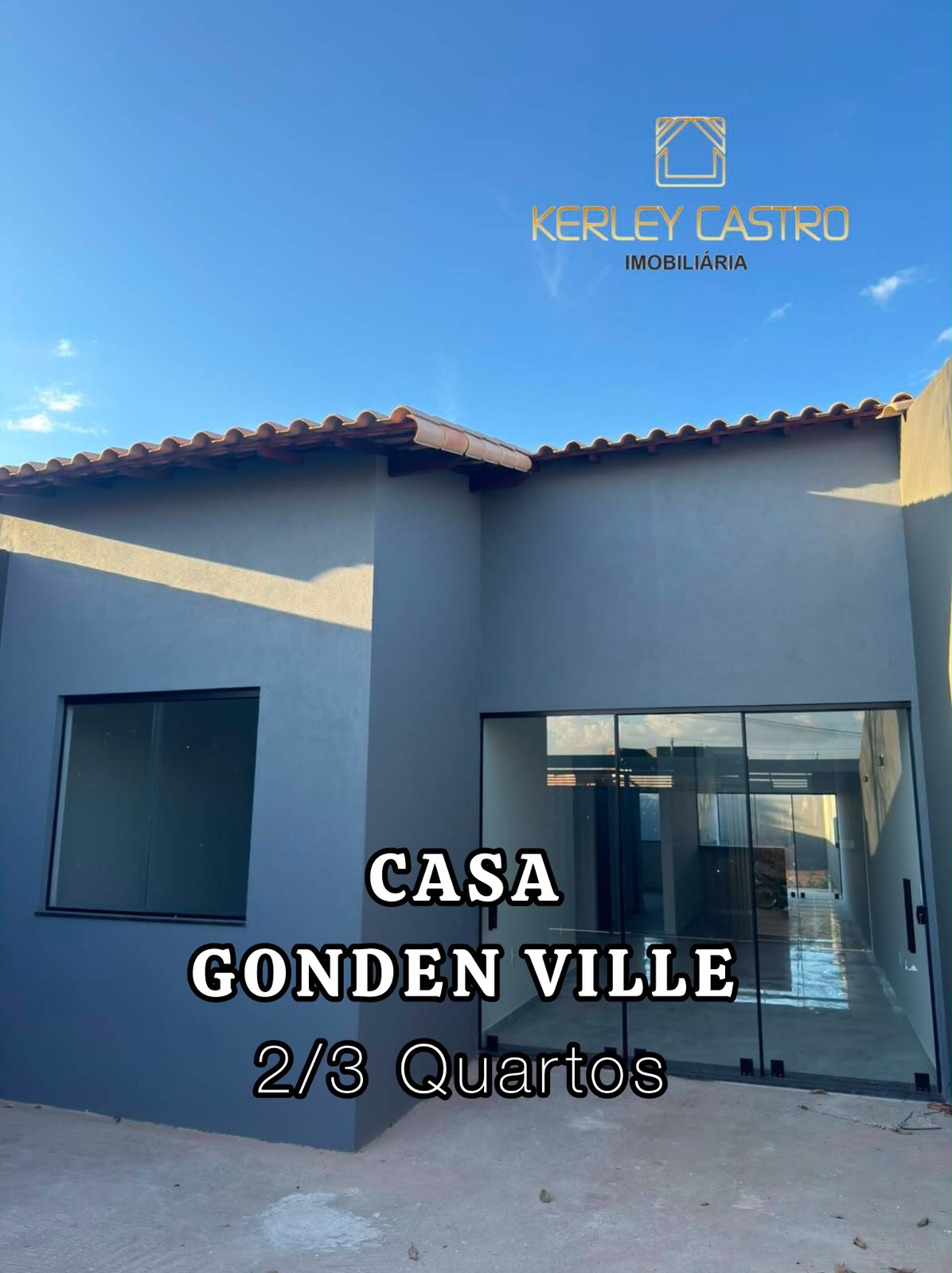 VENDO CASAS DE 02/03 QUARTOS C/ ÁREA PRIVATIVA- RESIDENCIAL GONDEN VILLE-Sete Lagoas, MG VENDO CASAS DE 02/03 QUARTOS C/ ÁREA PRIVATIVA- RESIDENCIAL GONDEN VILLE-Sete Lagoas, MG