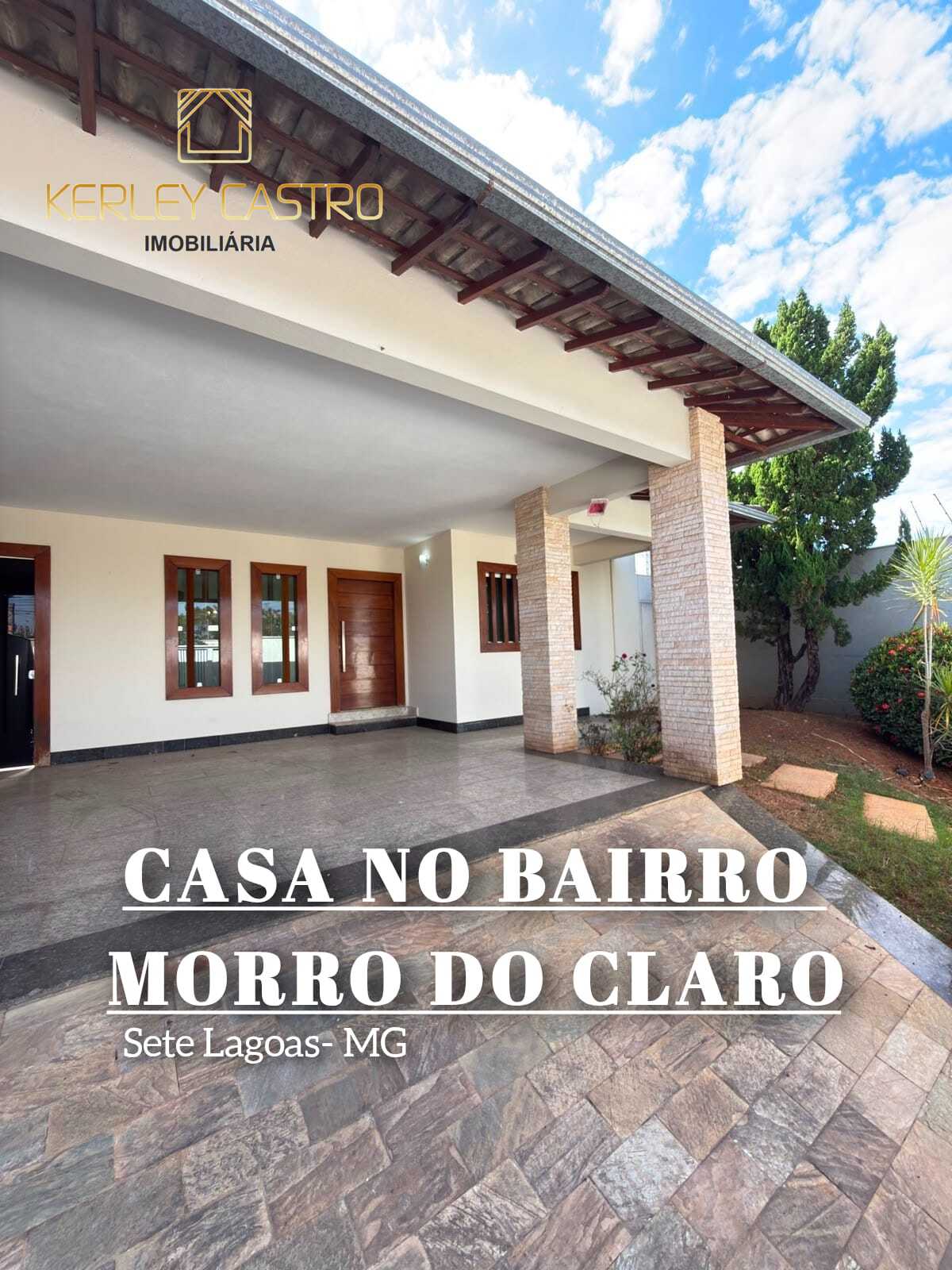 VENDO ÓTIMA CASA NO BAIRRO MORRO DO CLARO- Sete Lagoas, MG! VENDO ÓTIMA CASA NO BAIRRO MORRO DO CLARO- Sete Lagoas, MG!